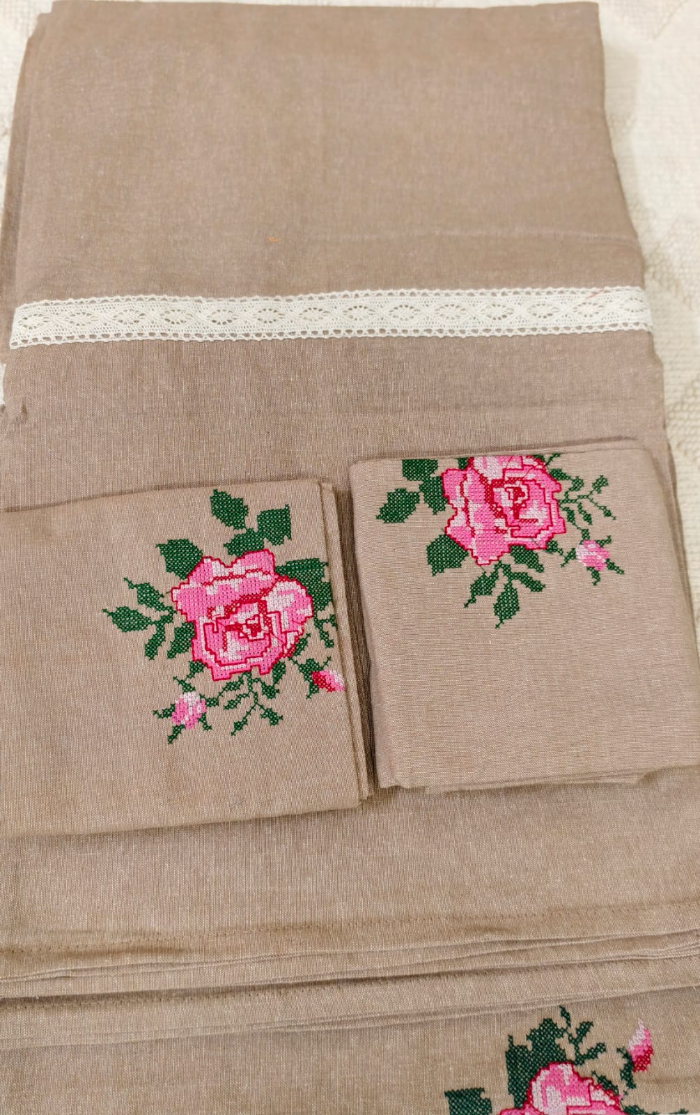 King Embroidery Bedsheet