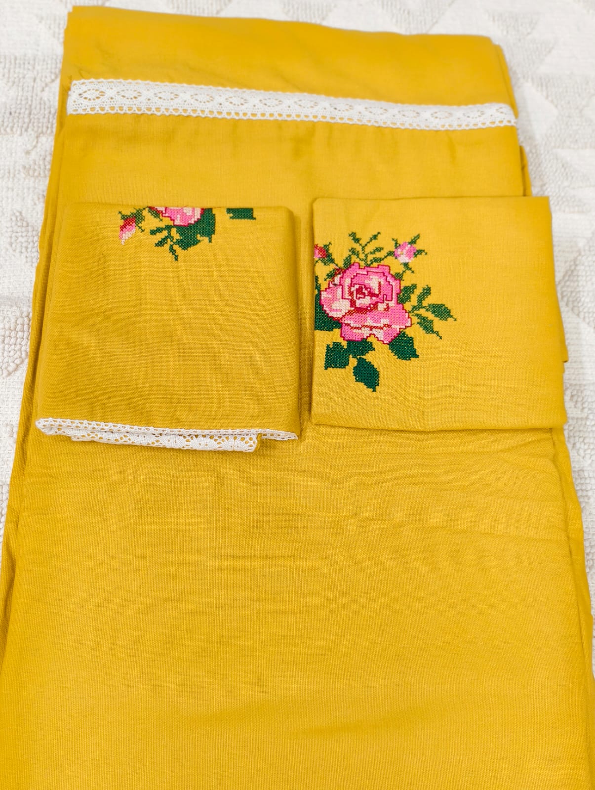 King Embroidery Bedsheet