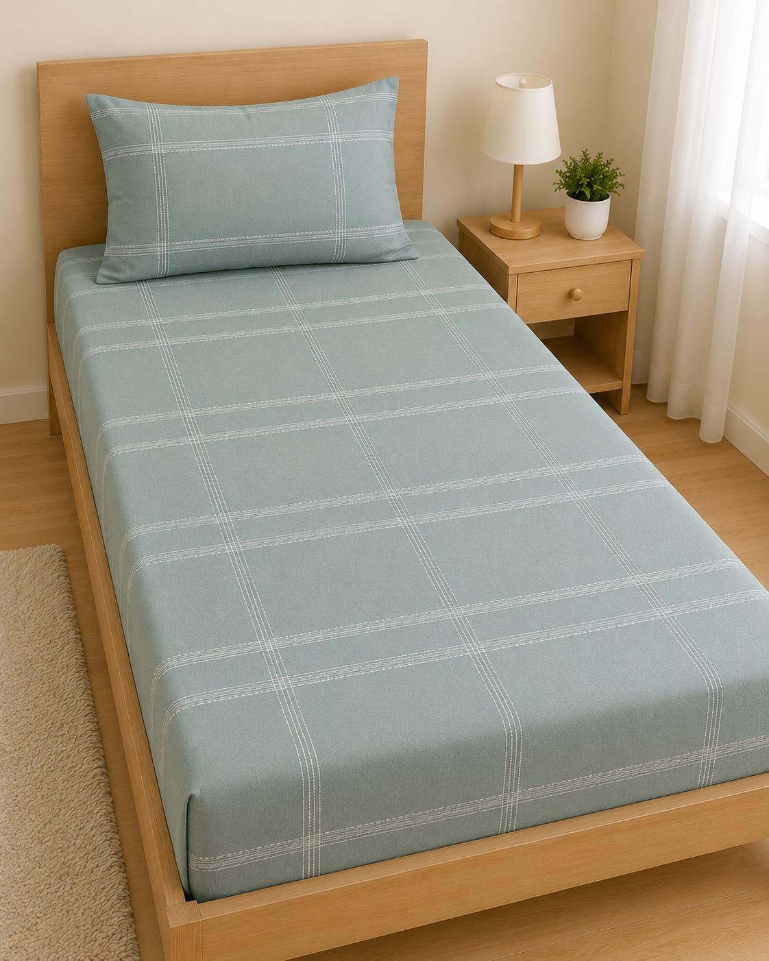 Single Printed Bedsheet