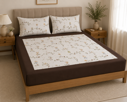 King Border Bedsheet