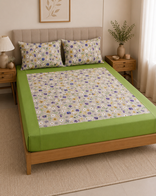 King Border Bedsheet