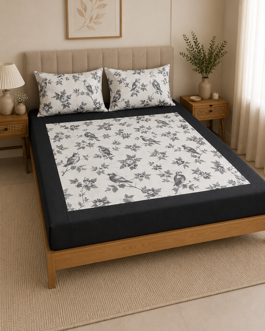 King Border Bedsheet