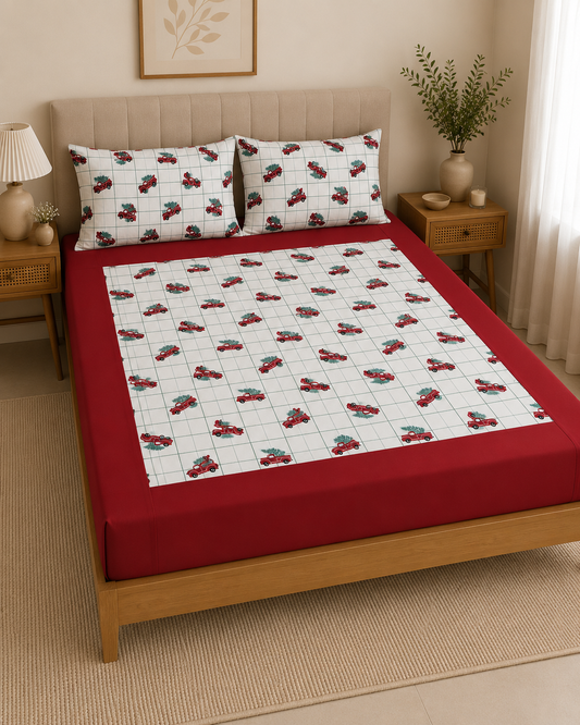 King Border Bedsheet