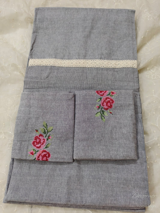 Superking Embroidery Bedsheet
