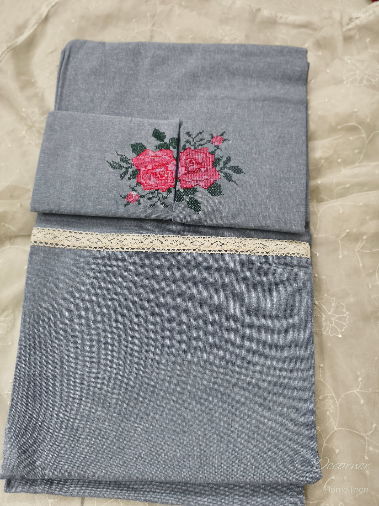 Superking Embroidery Bedsheet
