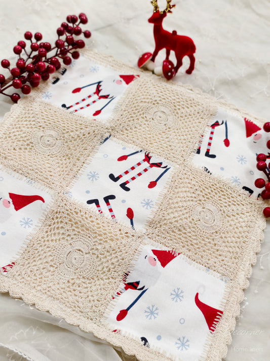 Crochet cushion cover 16x16"