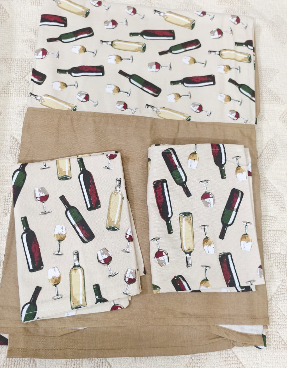 Queen Border Bedsheet