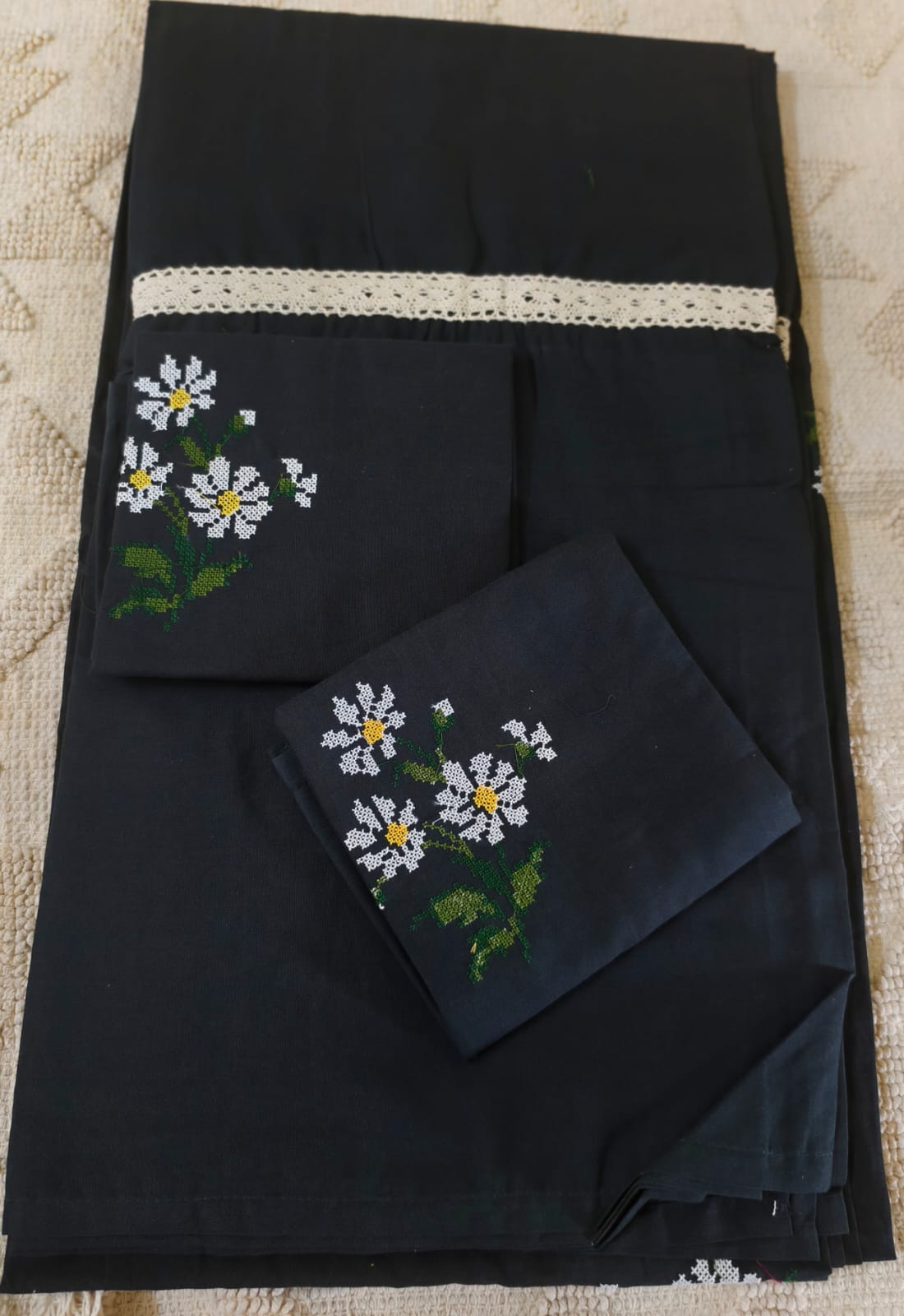 King Embroidery Bedsheet