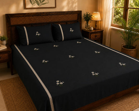 King Embroidery Bedsheet