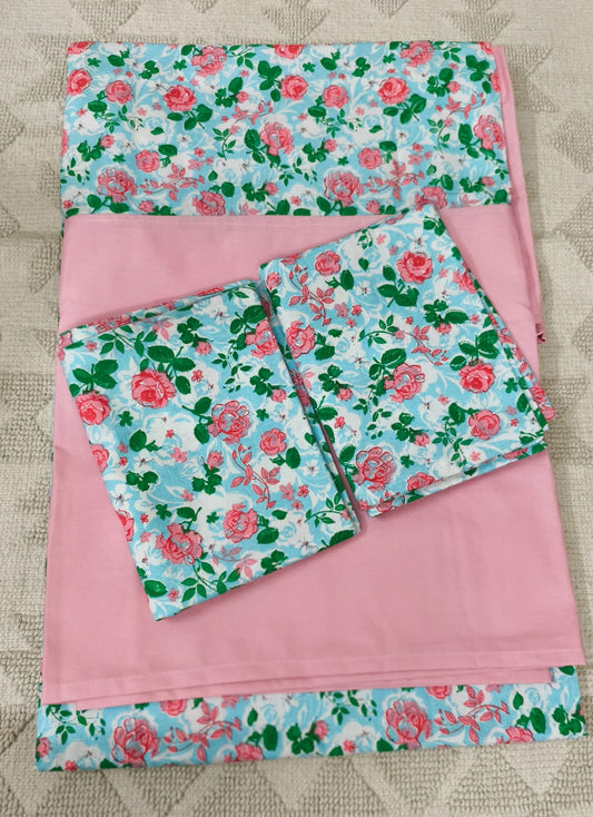 Queen Border Bedsheet
