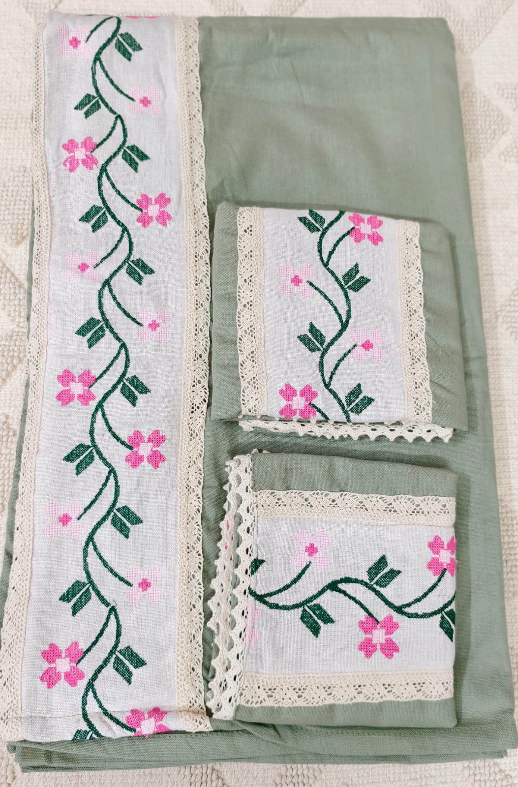 King Embroidery Bedsheet