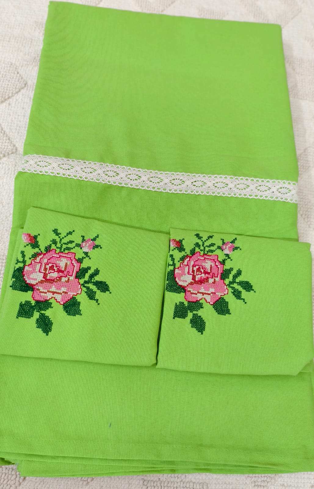 King Embroidery Bedsheet