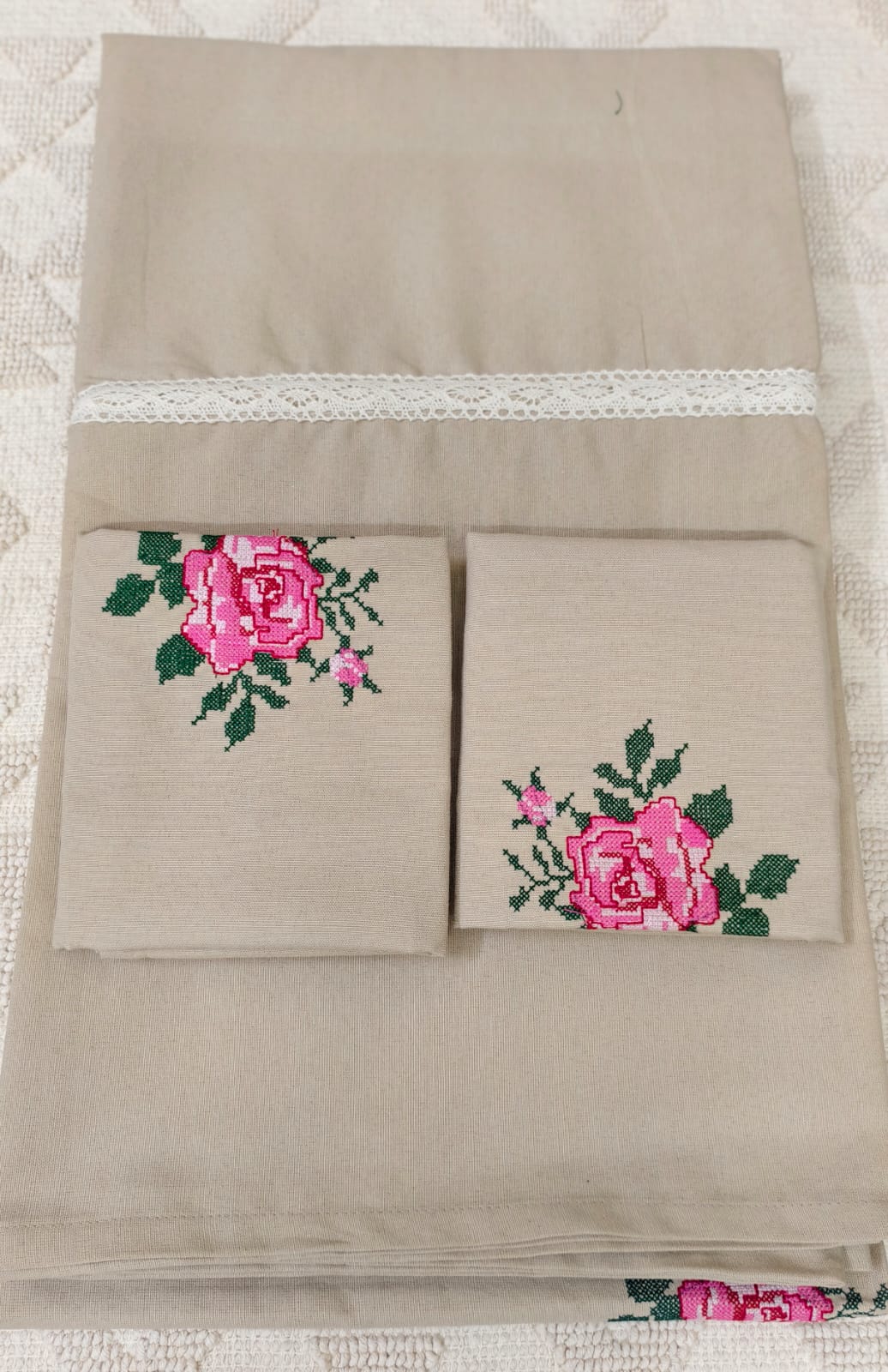 King Embroidery Bedsheet