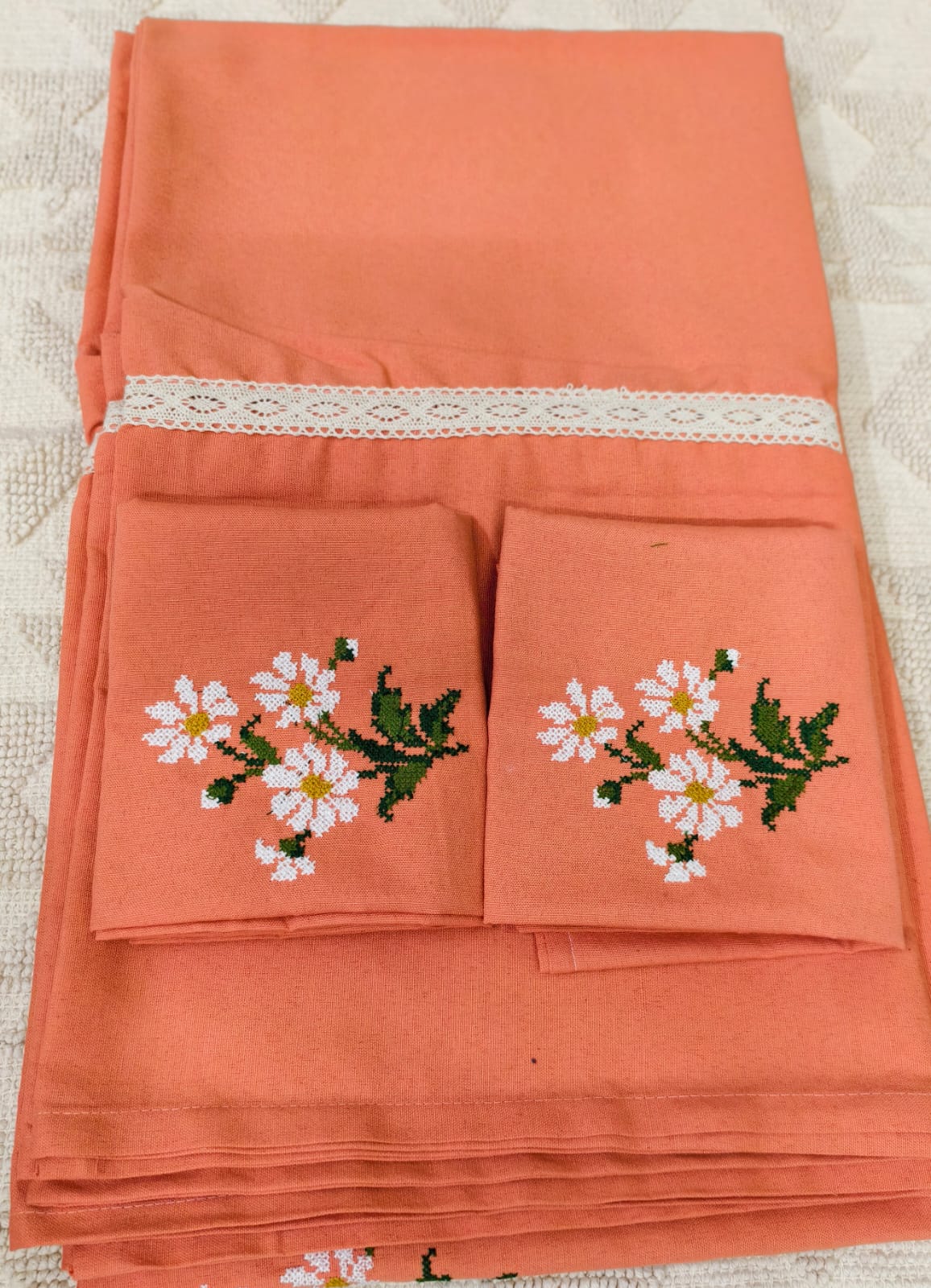 King Embroidery Bedsheet