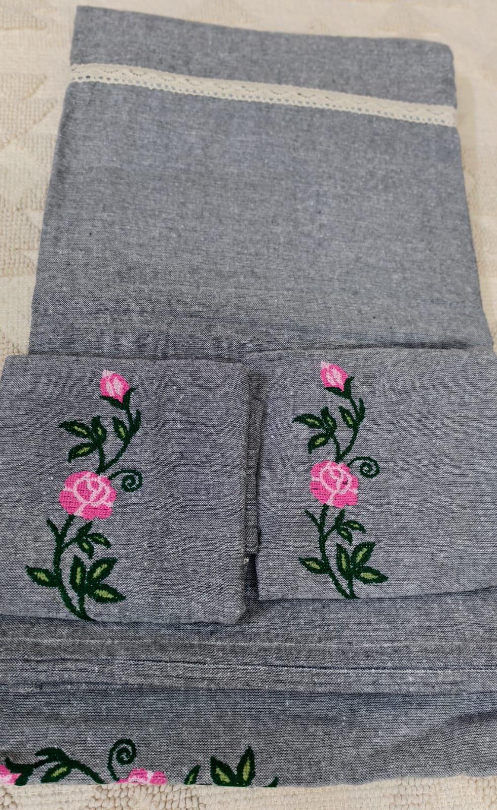 King Embroidery Bedsheet